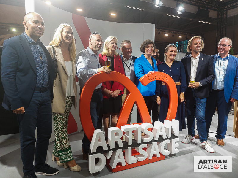 Visite officielle de la Scène des Métiers avec les Artisans d'Alsace